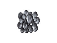 Wanddeko Domizil 125 Schwarz